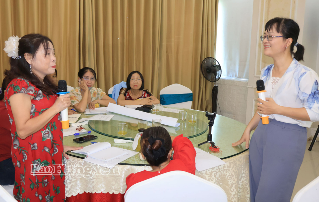 Hội Người khuyết tật tỉnh tập huấn kinh doanh online cho hội viên nữ