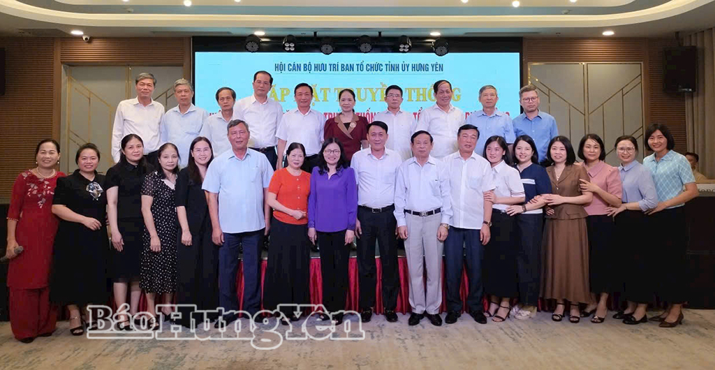 Thành lập Ban Liên lạc cán bộ hưu trí Ban Tổ chức Tỉnh ủy Hưng Yên
