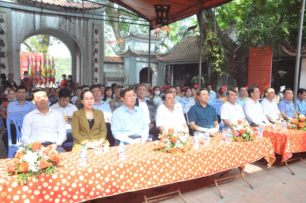 Khai mạc lễ hội truyền thống đền Trần năm 2023