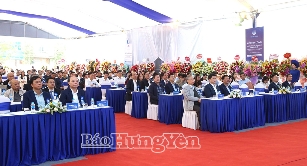 Hưng Yên: Khởi công Dự án đầu tư xây dựng nhà ở xã hội Phú Xuân