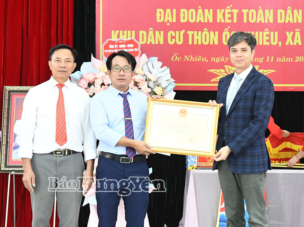 Các khu dân cư tổ chức Ngày hội Đại đoàn kết toàn dân tộc 