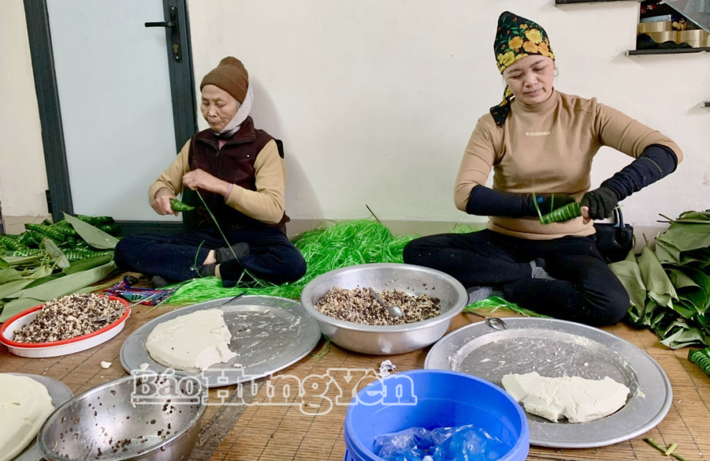 Bánh tẻ Phụng Công – Làng nghề rộn ràng vào mùa Tết