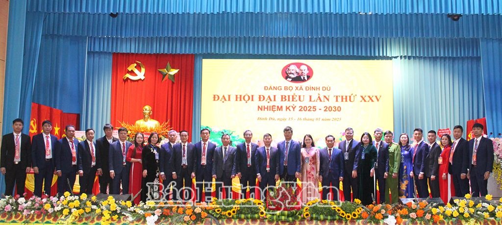 Đại hội đại biểu Đảng bộ xã Đình Dù lần thứ XXV, nhiệm kỳ 2025 – 2030