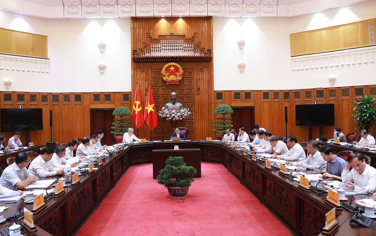 Thủ tướng chủ trì cuộc họp về sắp xếp đơn vị sự nghiệp công lập thuộc các bộ, ngành, địa phương