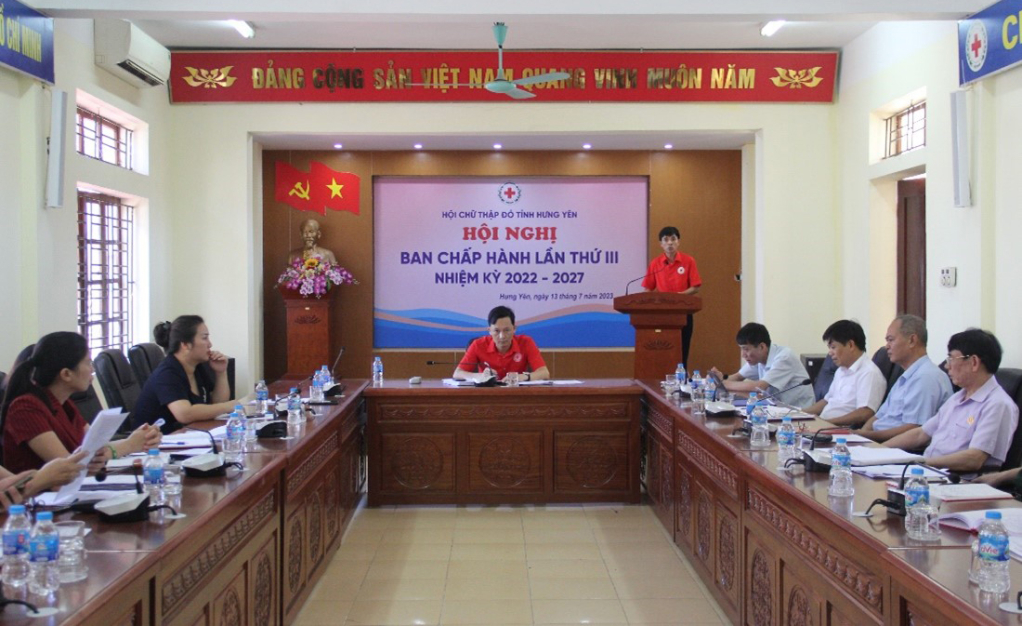 Hội Chữ thập đỏ tỉnh triển khai nhiệm vụ 6 tháng cuối năm 2023