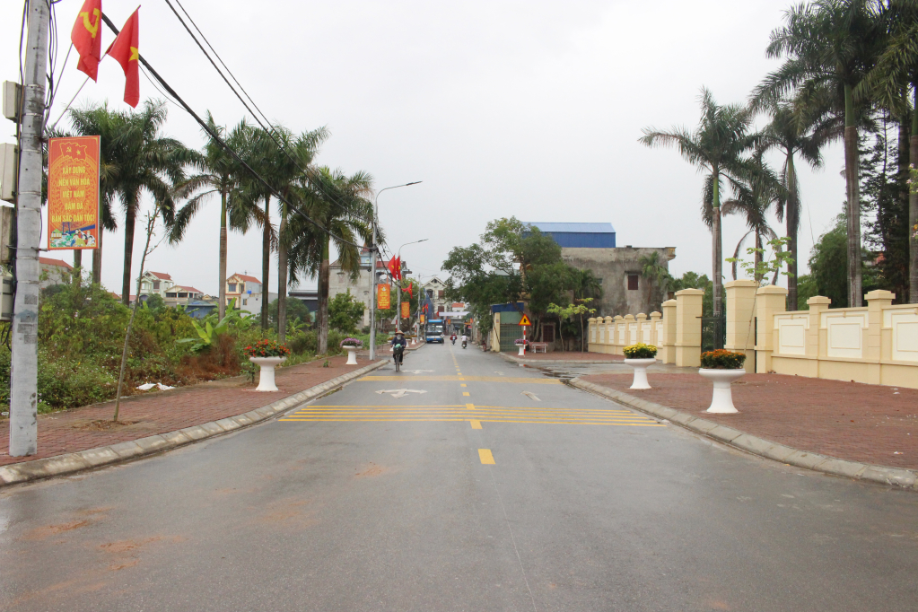 Sắc xuân trên những miền quê nông thôn mới