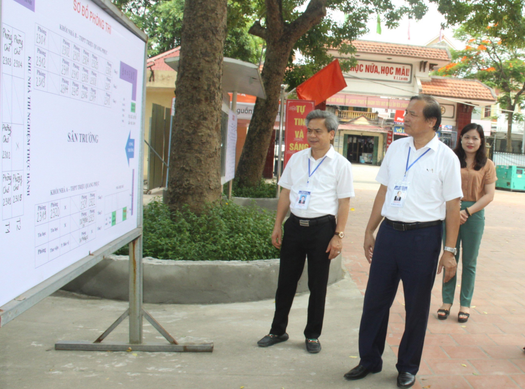 Sẵn sàng các điều kiện tổ chức Kỳ thi tốt nghiệp THPT năm 2024