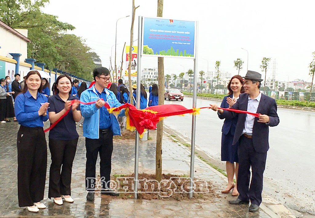 Đoàn Thanh niên phường Mỹ Hào khởi động Tháng Thanh niên và Tết trồng cây Xuân Bính Ngọ 2026
