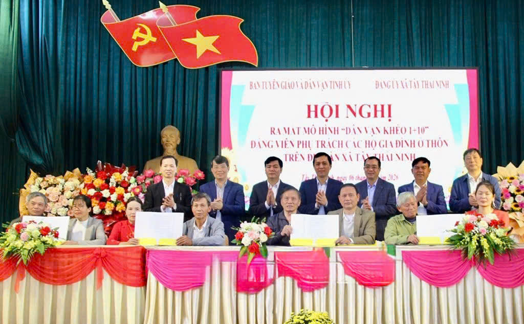 Hội nghị ra mắt mô hình 