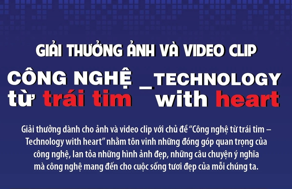 Giải thưởng ảnh và video clip 'Công nghệ từ trái tim'