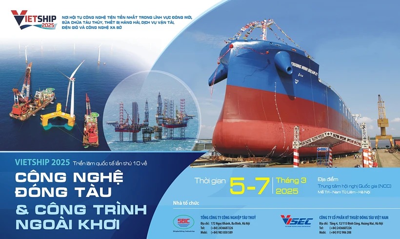 Ký kết hợp đồng ước tính 60 triệu USD tại triển lãm quốc tế công nghiệp đóng tàu