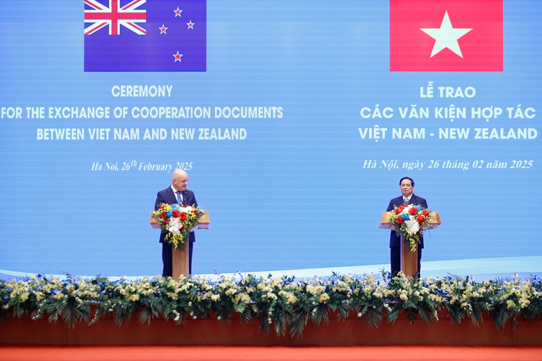 '5 điểm hơn' đưa lịch sử quan hệ Việt Nam – New Zealand bước sang chương mới