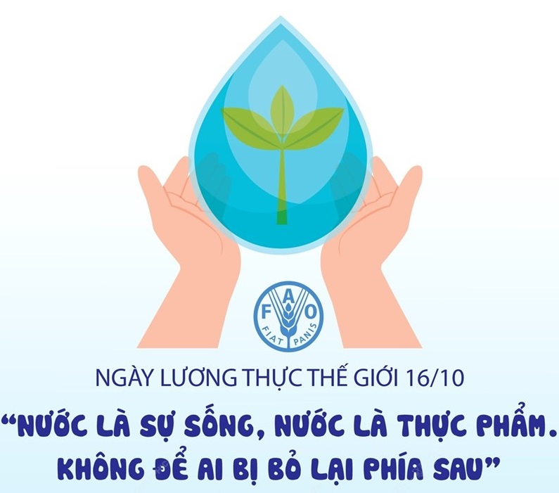 “Nước là sự sống, nước là thực phẩm